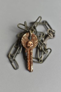 Rusty Key Pendant 