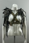 Women's chest harness with epaulettes