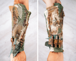 Patchwork bracers