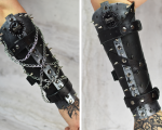 Road Warrior Leather Bracers