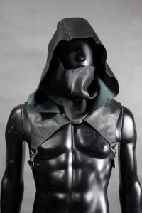 Leather hood