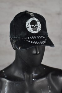 Creepy smile baseball cap