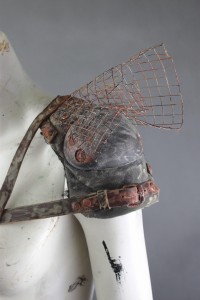 Post-Apocalyptic Pauldron with mesh