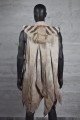 Wasted Couture kamizelka poncho szare barwione bawełniane (3).JPG