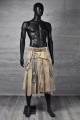 Wasted Couture _Kilt_pustynny z paskiem skórzanym.JPG