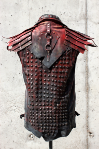 Red Leather Vest